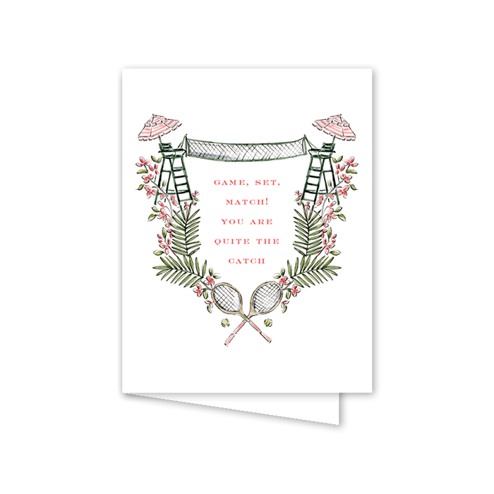 Tennis Catch Card