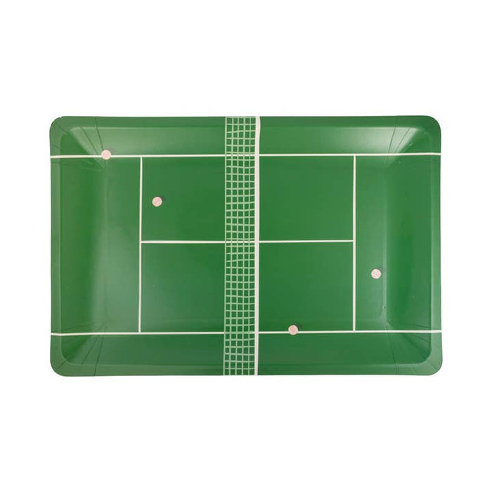 Tennis Court Plates