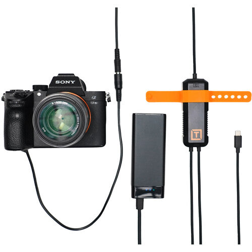 Tether Tools ONsite Relay C Camera Power System for continuous camera power during long shoots.