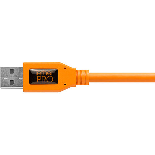 Tether Tools TetherPro Right Angle Adaptor USB 3.0 to USB-C (50 cm) for secure tethered camera connection.