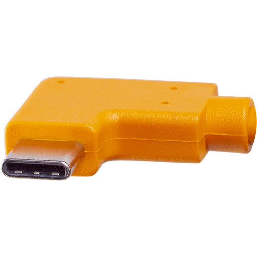 Tether Tools TetherPro Right Angle Adaptor USB 3.0 to USB-C (50 cm) for secure tethered camera connection.