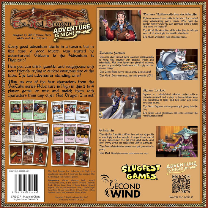 The Red Dragon Inn: Adventure is Nigh!
