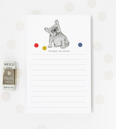 Things to Fetch Notepad