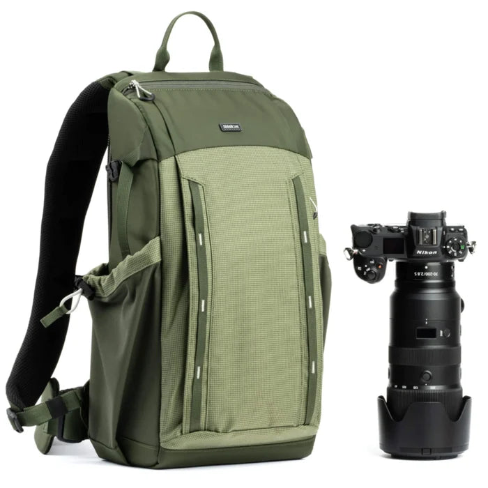 The MindShift Gear BackLight Spring Backpack is a spacious, weather-resistant camera backpack designed for convenient, spring-loaded access to photography gear.