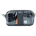 Think Tank Cable Management clear pouch for organising cables with easy visibility.