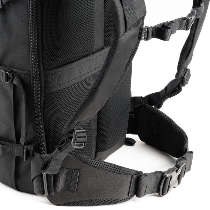 DarkLight Tactical Camera Backpack with multiple compartments for cameras and lenses