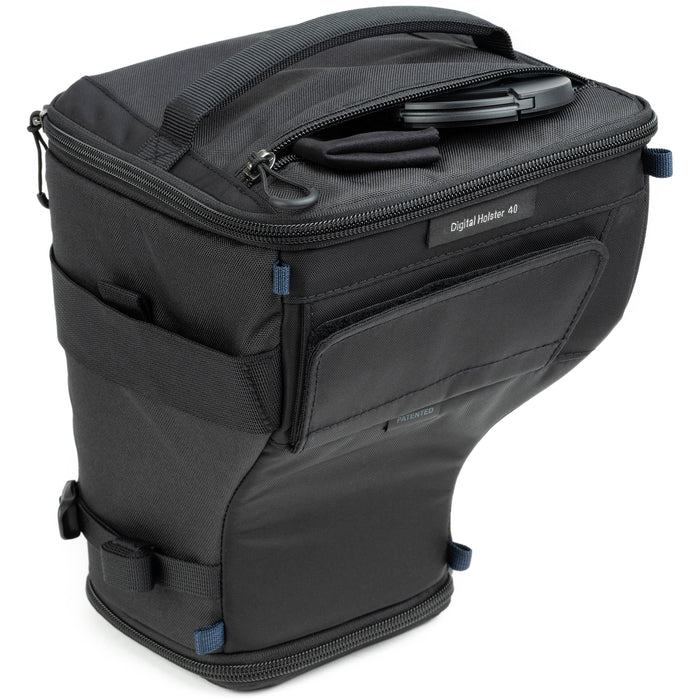 Think Tank V3 Digital Holster 40 Large camera bag with quick-access lid, belt attachment, and weatherproof design.