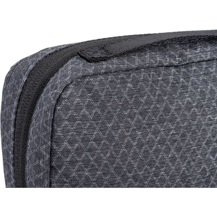 Think Tank EDC Pouch with pockets, zippered compartment, water-repellent coating, and open-flat design for easy access.