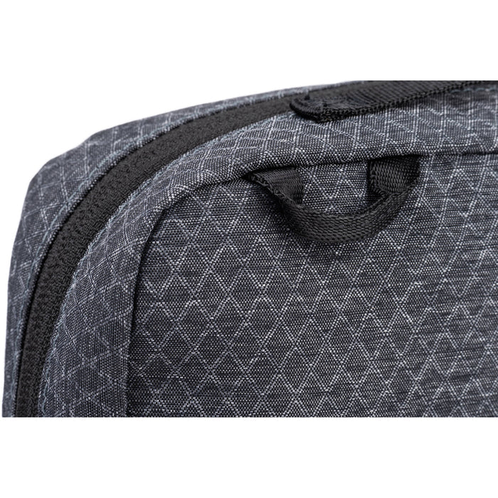 Think Tank EDC Pouch with pockets, zippered compartment, water-repellent coating, and open-flat design for easy access.