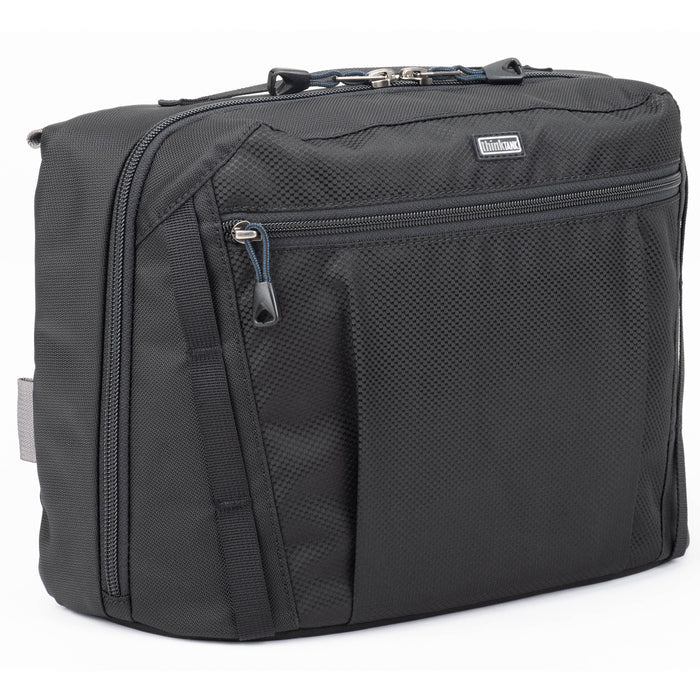 Think Tank PressPass 20 camera bag with padded interior.