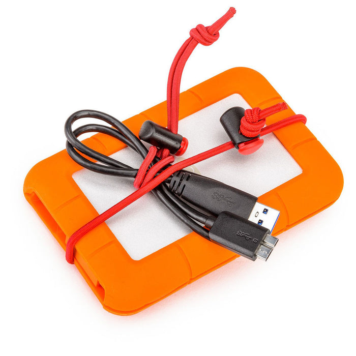 Think Tank Red Whips V2.0 adjustable elastic cable ties for organising cables