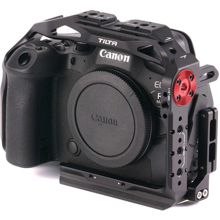 A Full Camera Cage for Canon R6 II enables you to add handles for horizontal or vertical shooting while providing extra protection.