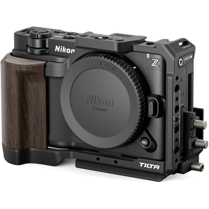 Tilta for Nikon ZR camera cage with modular mounts and cable clamp