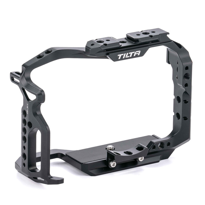 Add accessories to and protect your Sony a7 IV mirrorless camera with a formfitting full camera cage, perfect to use during production.