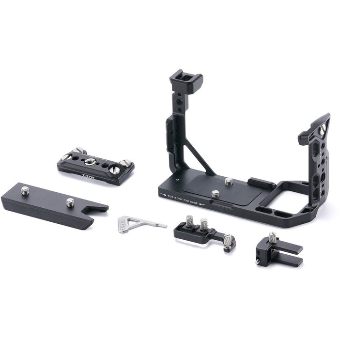 Sony FX2 modular camera cage with ARCA bottom plate