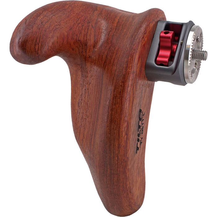 Tilta Left-Side Wooden Handle on camera rig