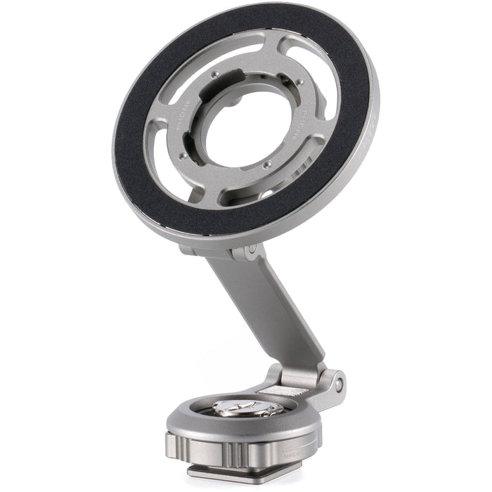 Tilta Magnetic Articulating Mounting Kit with MagSafe, dual-axis arm, Cold Shoe and 1/4"-20 mounts.