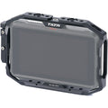 This monitor cage for the Atomos Ninja V provides durable protection and versatile rigging options with multiple 1/4"-20 threads and NATO rails.