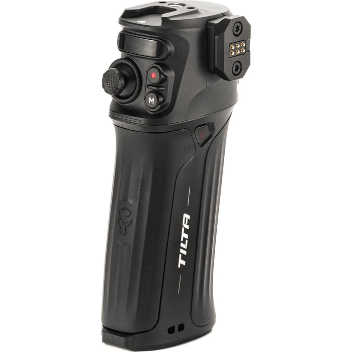 Nano II Control Handle for motorised focus, powered by Sony battery.