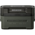 Tilta Portable Charging Station for LP-E6 batteries with dual charging slots and LED status lights.