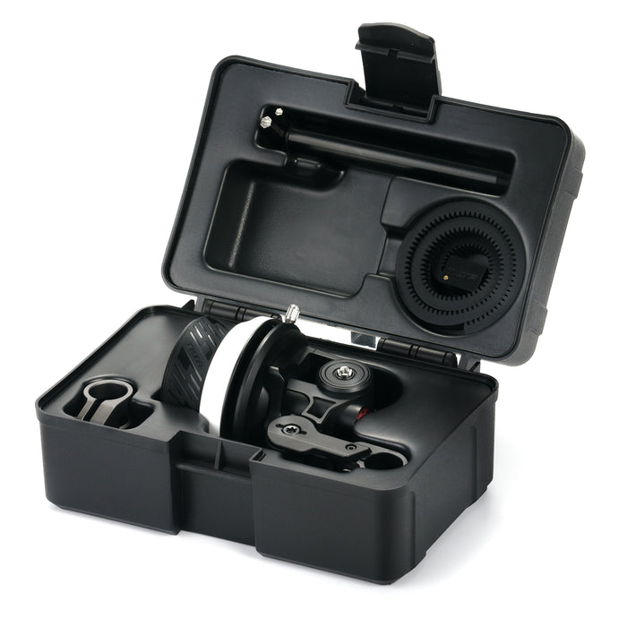 Tilta Tiltaing Pocket Follow Focus for smooth and precise focus control on camera rigs and gimbals.