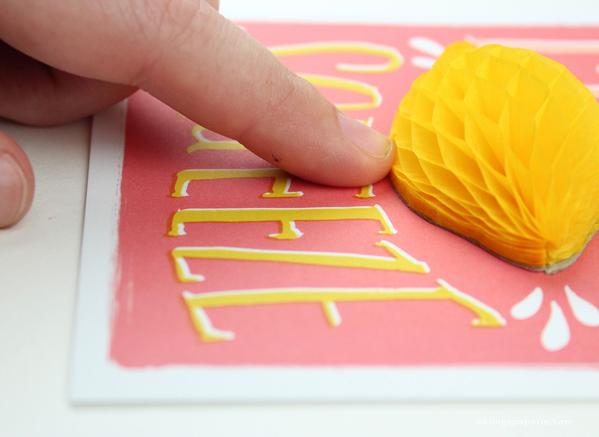 To My Main Squeeze Pop-Up Card