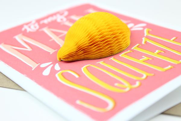 To My Main Squeeze Pop-Up Card