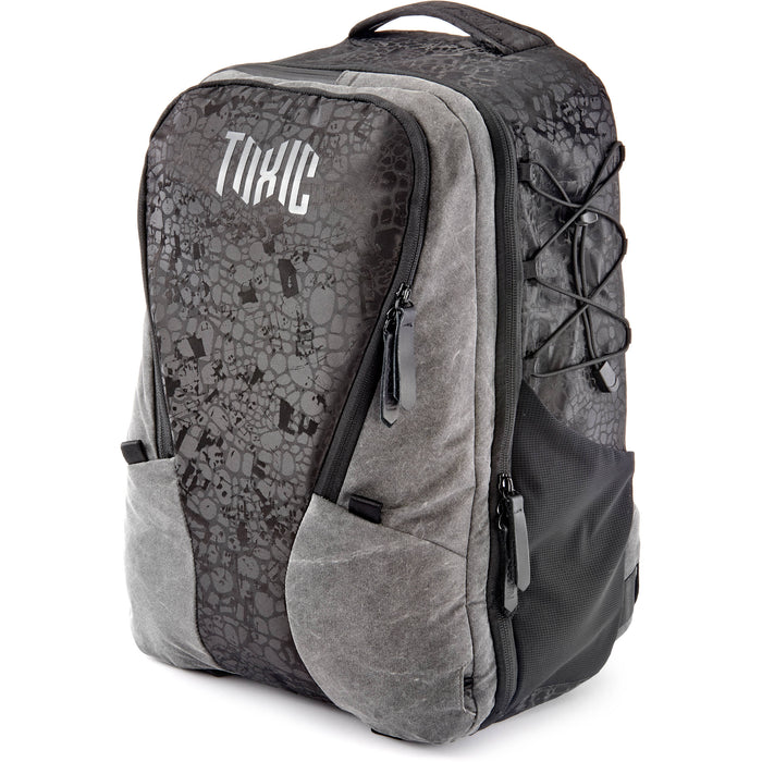 Valkyrie camera backpack with adjustable dividers, tripod holder, water-resistant fabric, and padded interior for photography gear