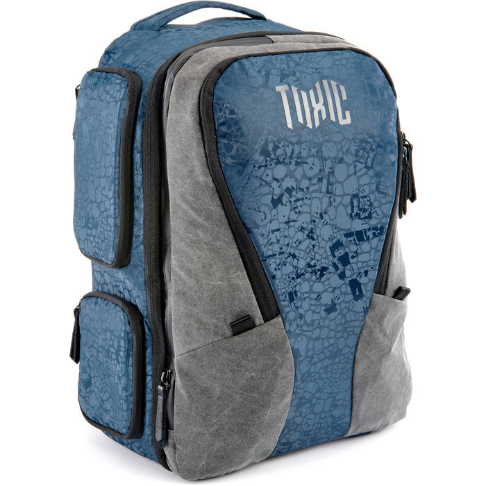 Valkyrie camera backpack with adjustable dividers, tripod holder, water-resistant fabric, and padded interior for photography gear