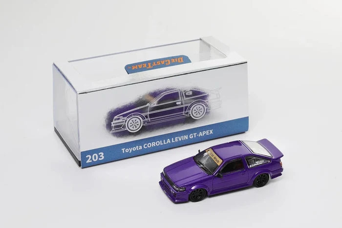 Toyota Corolla AE86 Wide-Body Purple (RHD) DCT LL-046-203