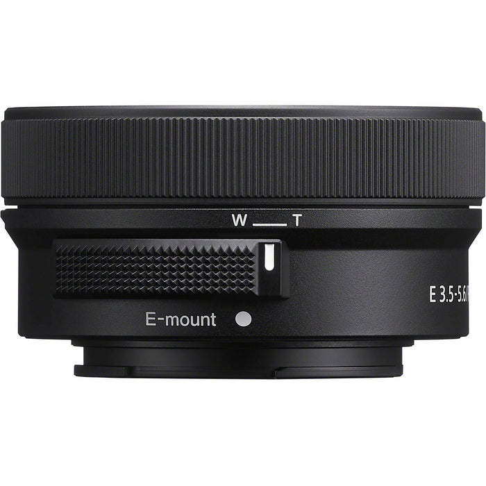 Sony E PZ 16-50mm f/3.5-5.6 OSS II Lens (Black) – compact power zoom lens with Optical SteadyShot, versatile focal range, and lightweight design for everyday photography and video.