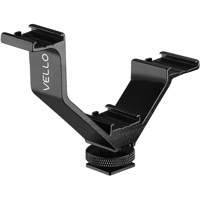 Black Vello camera accessory on a white background