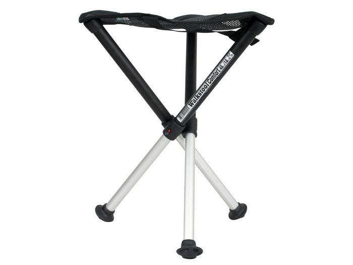 Comfortably sit for extended periods with the Walkstool Comfort 45, a lightweight folding chair for travelling photographers.