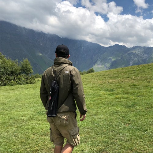 Comfortably sit for extended periods with the Walkstool Comfort 45, a lightweight folding chair for travelling photographers.
