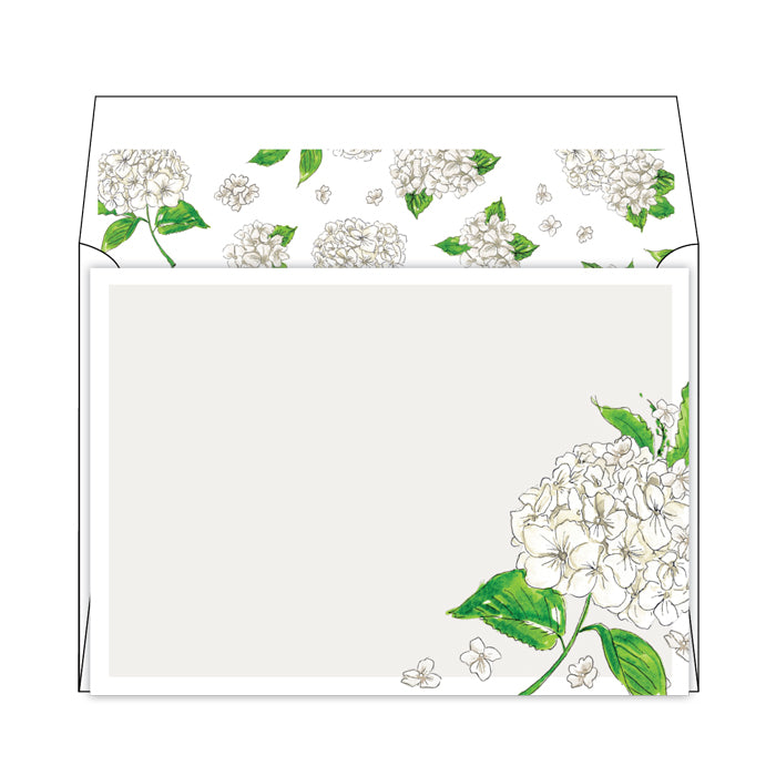 White Hydrangea Social Set