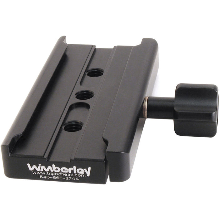 A robust clamp designed to last. Constructed with one of the most substantial series of aluminium. Compatible with any tripod head using a 3/8"-16 screw.
