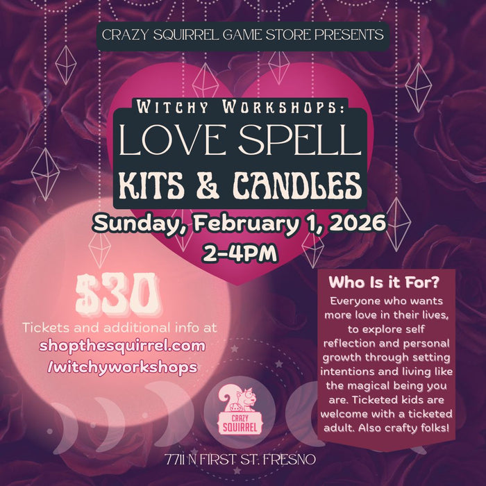 Witchy Workshops: Love Spell Kits & Candles