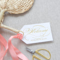 Your Own Design Letterpress Gift Tag