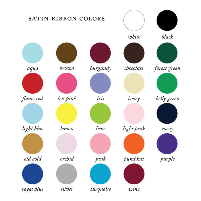 Your Own Design Satin Ribbon
