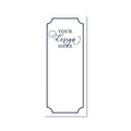 Your Own Design Wedding Programs - One Page / Flat