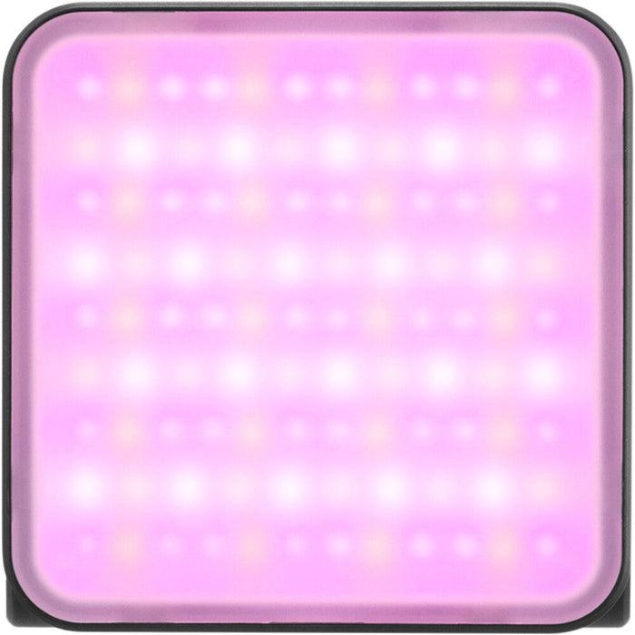 Zhiyun Fiveray M20C RGB LED light combo with adjustable color temperature and RGB modes.