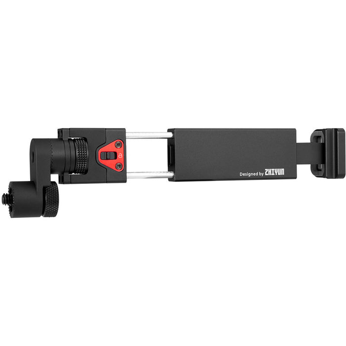 Zhiyun TransMount Phone Holder with Crown Gear for Crane and Weebill gimbals.