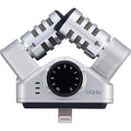 Zoom iQ6 Stereo X/Y Microphone for iOS with Lightning connector.
